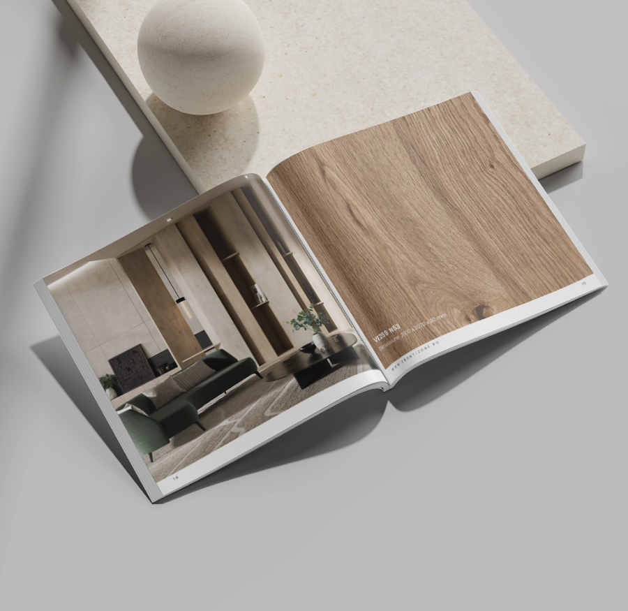 Catalog FrontZone deschis, cu imagini de interior